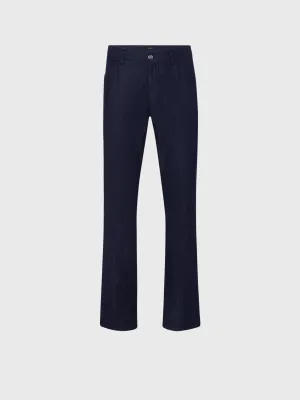 Slim Fit Cotton and Silk Jeans