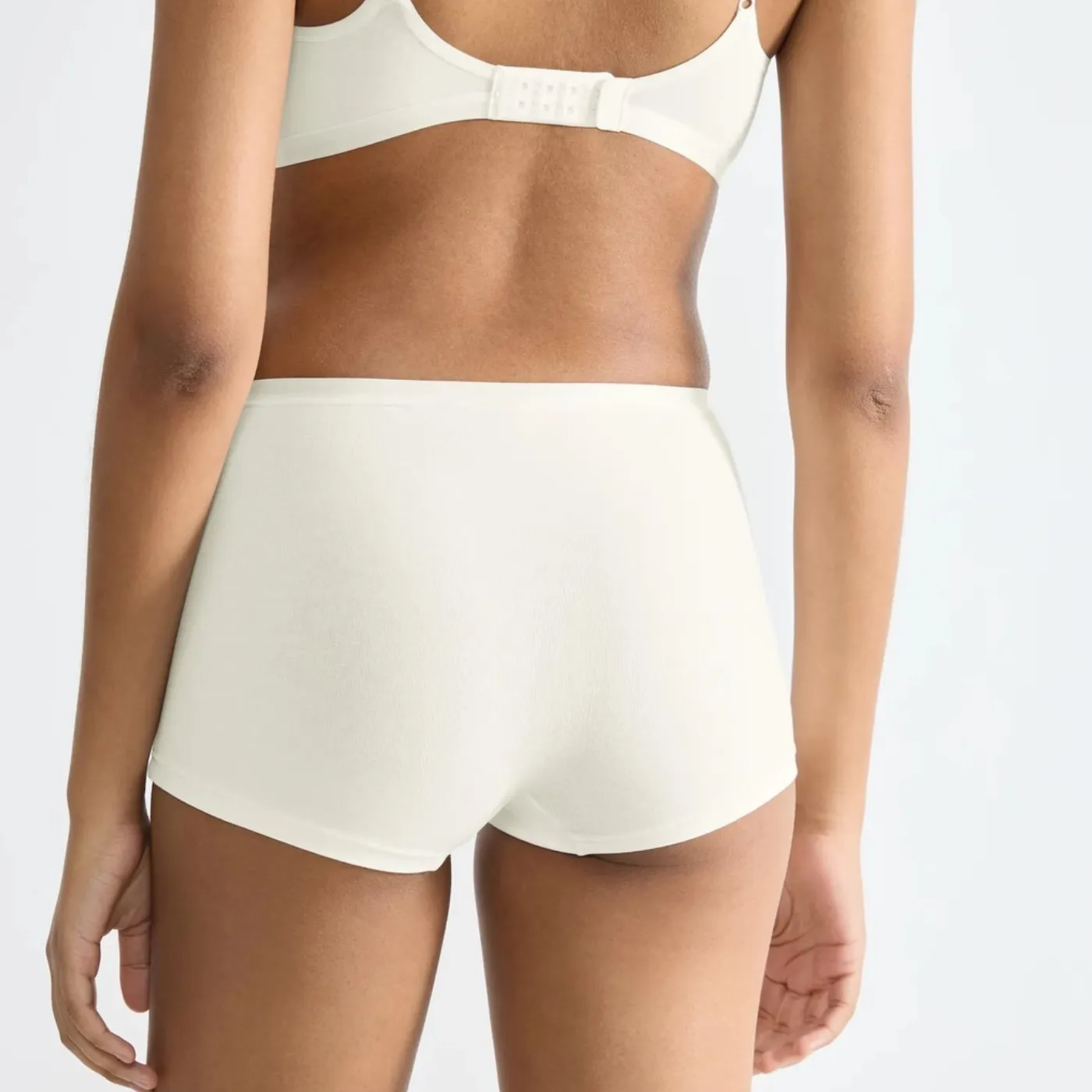 Sloggi GO Cotton Short 3 Pack | Silk White / Black