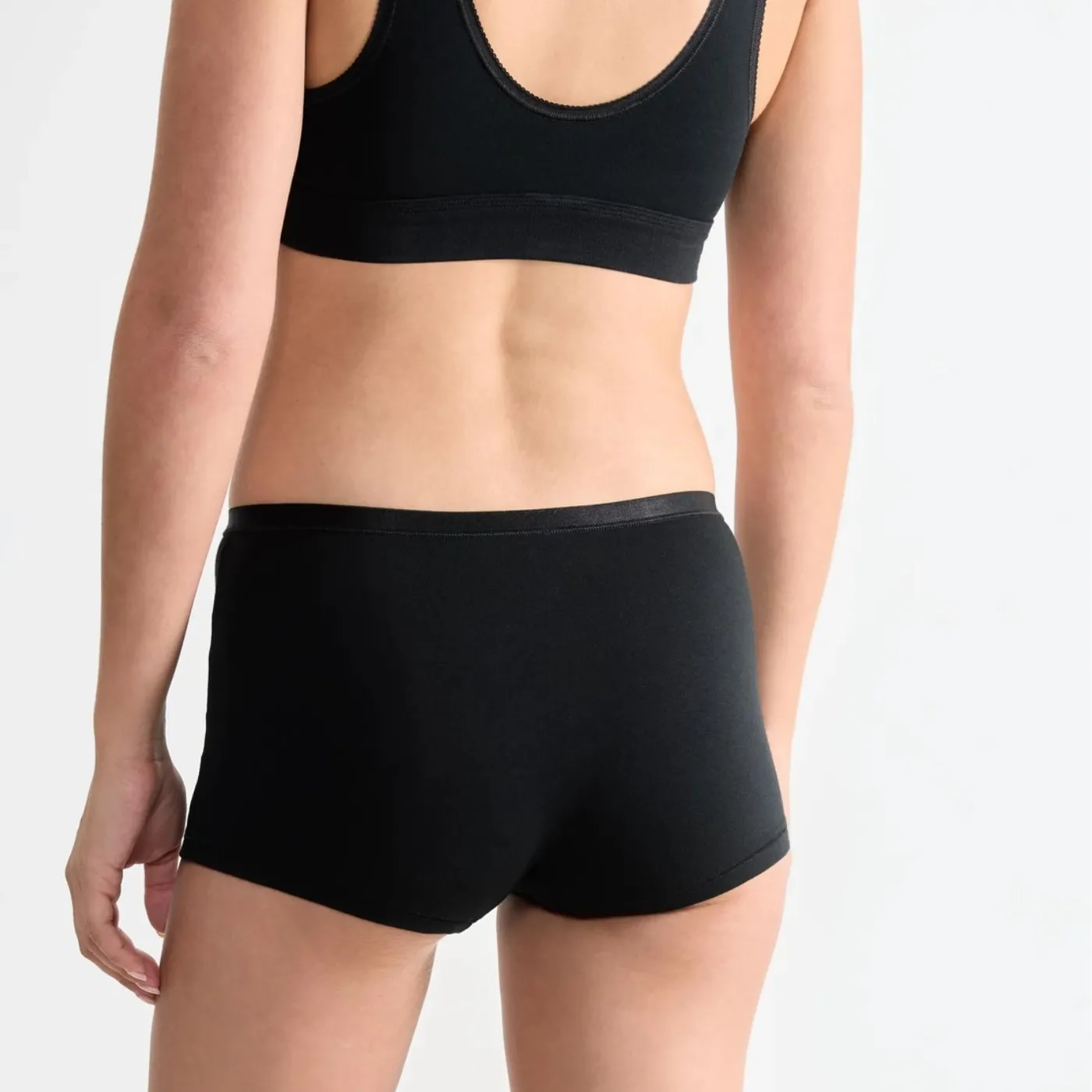 Sloggi GO Cotton Short 3 Pack | Silk White / Black