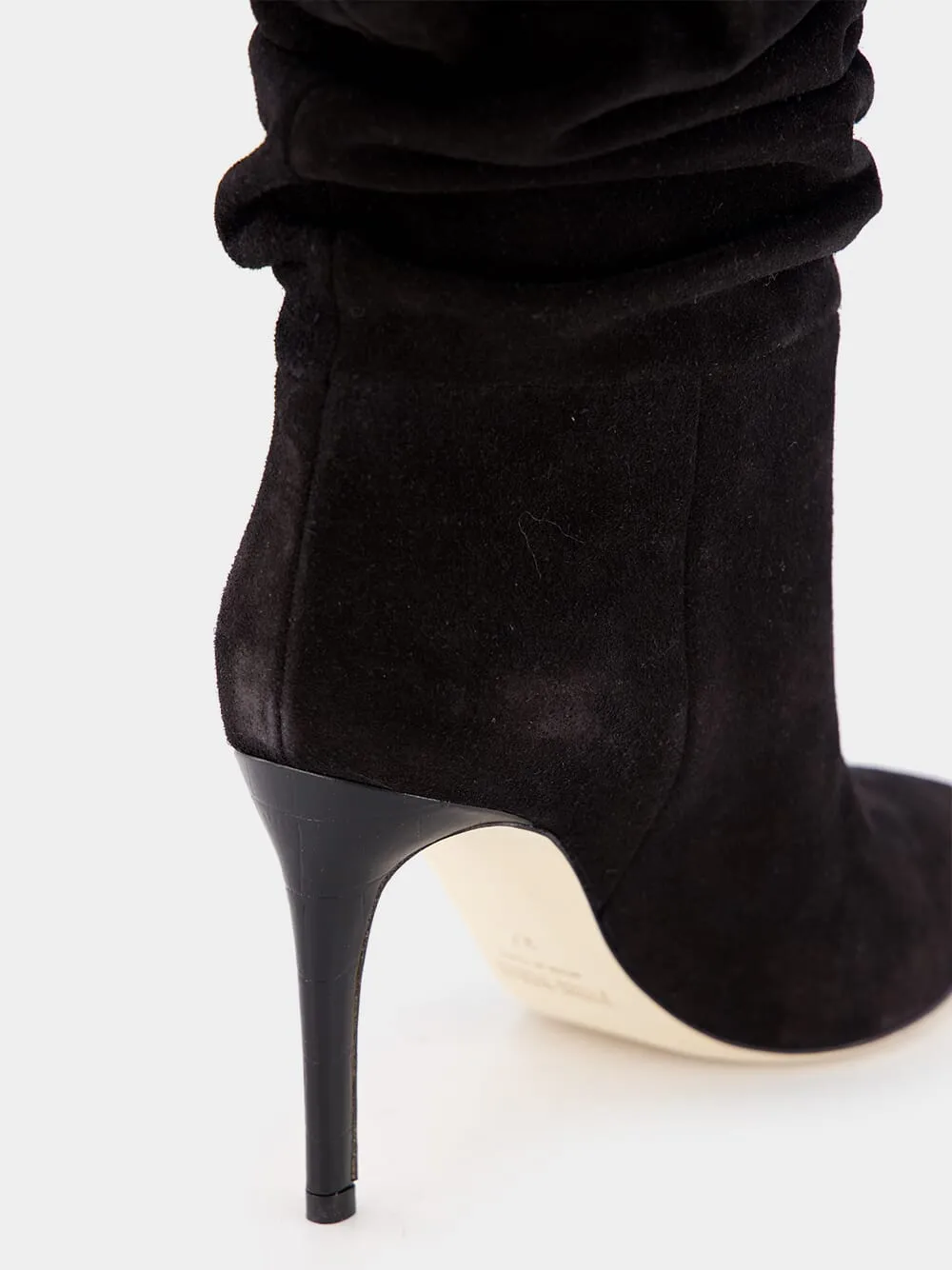 Slouchy Suede 85mm Ankle Boots