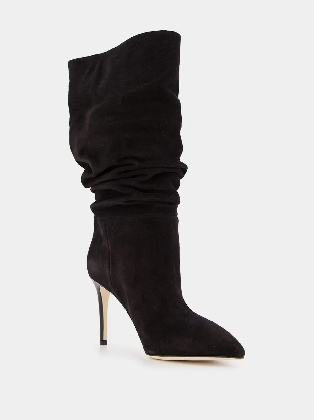 Slouchy Suede 85mm Ankle Boots