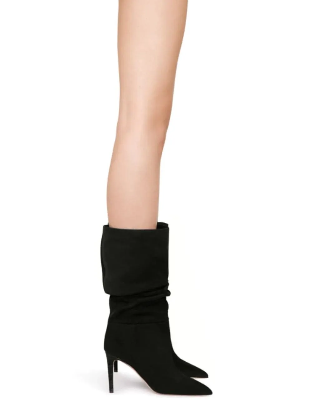 Slouchy Suede 85mm Ankle Boots