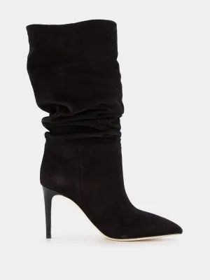 Slouchy Suede 85mm Ankle Boots