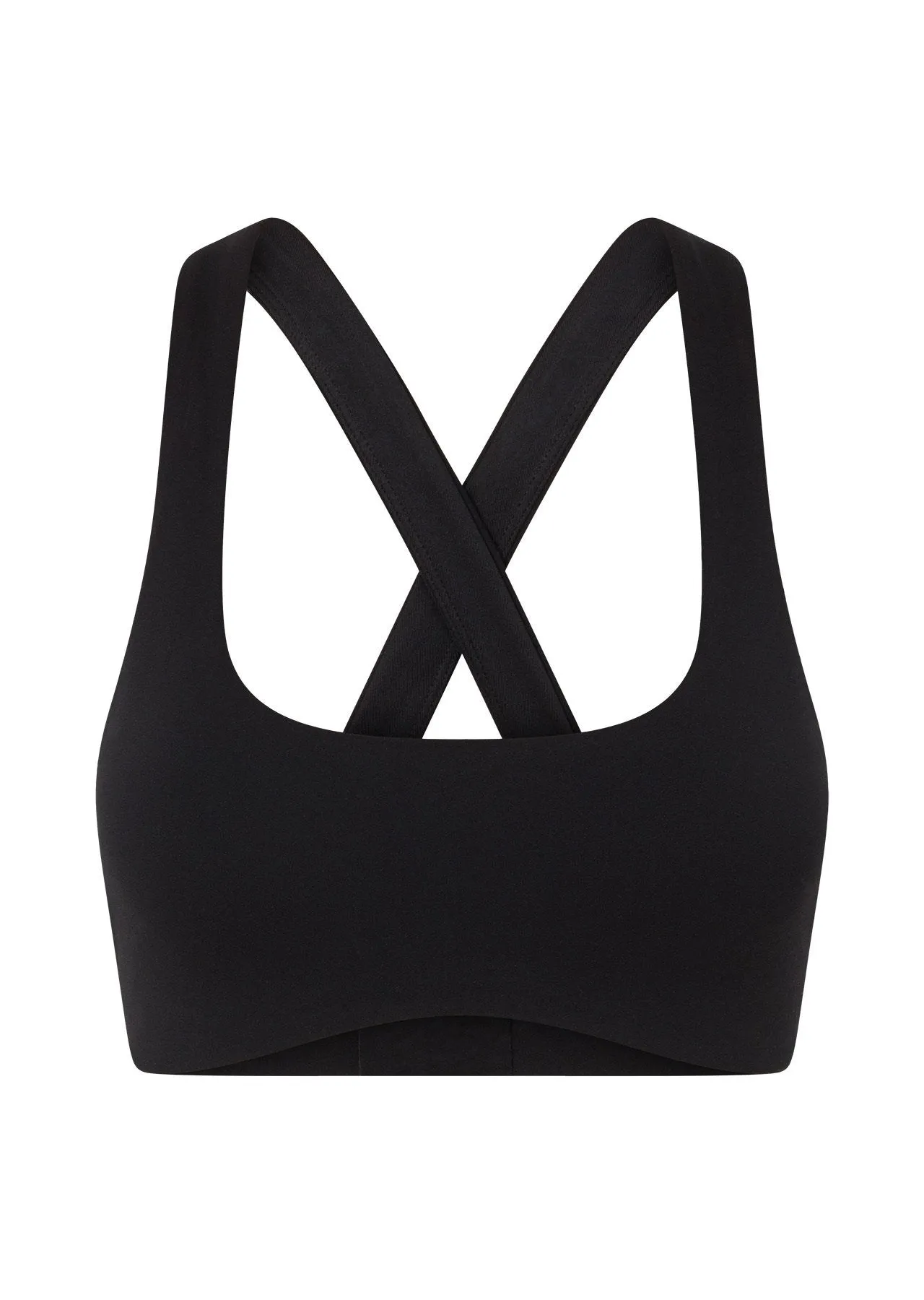 Soft Sculpt Sports Bra | Black