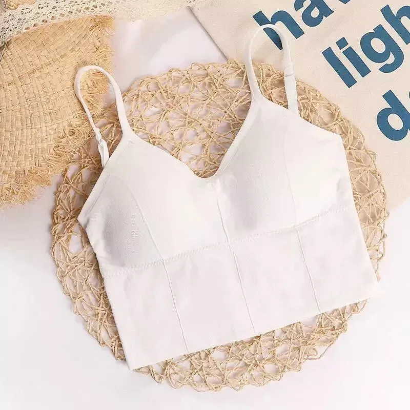 Solid Color Sports Bras Shaping Underwear