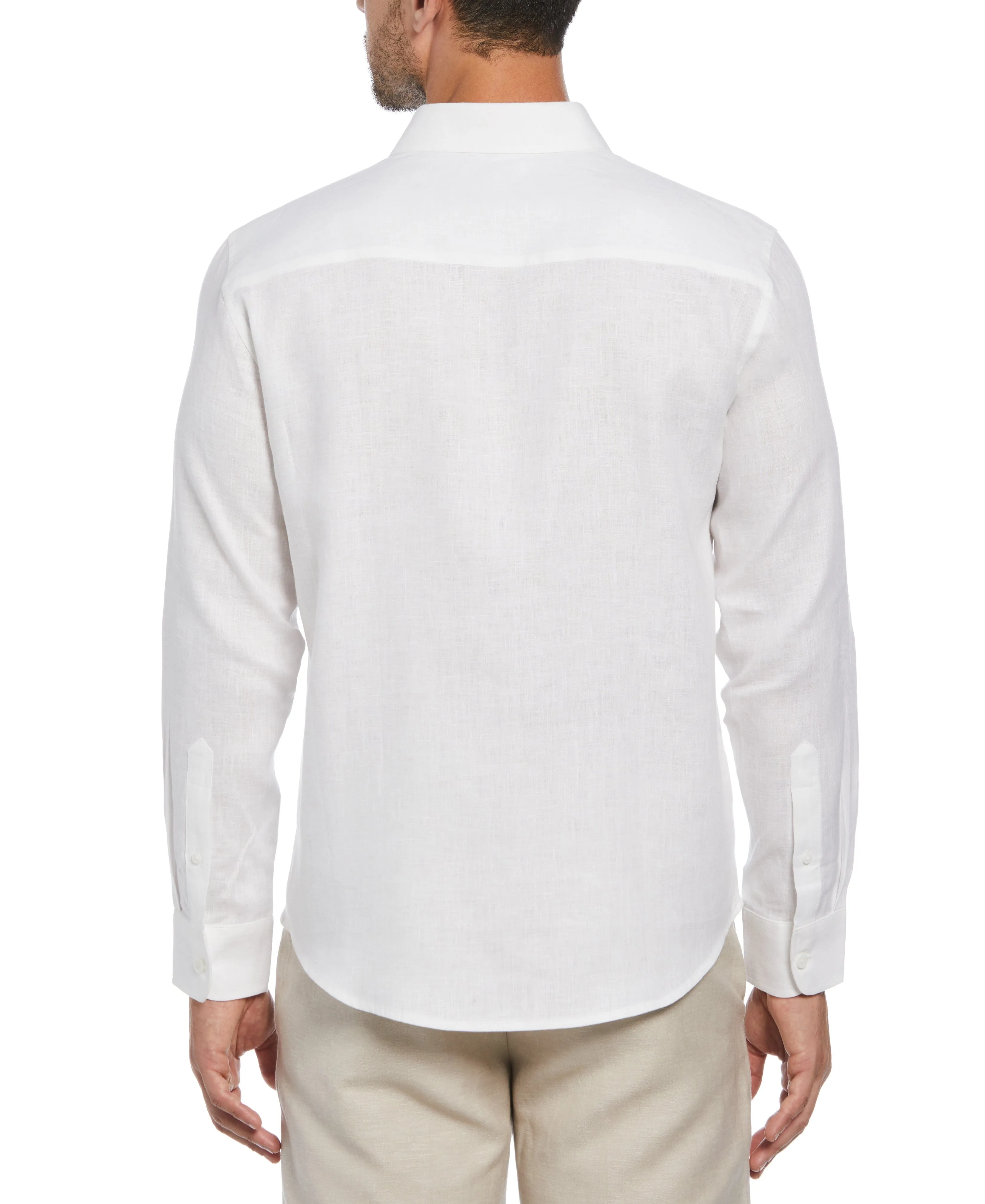 Solid Linen Sport Shirt