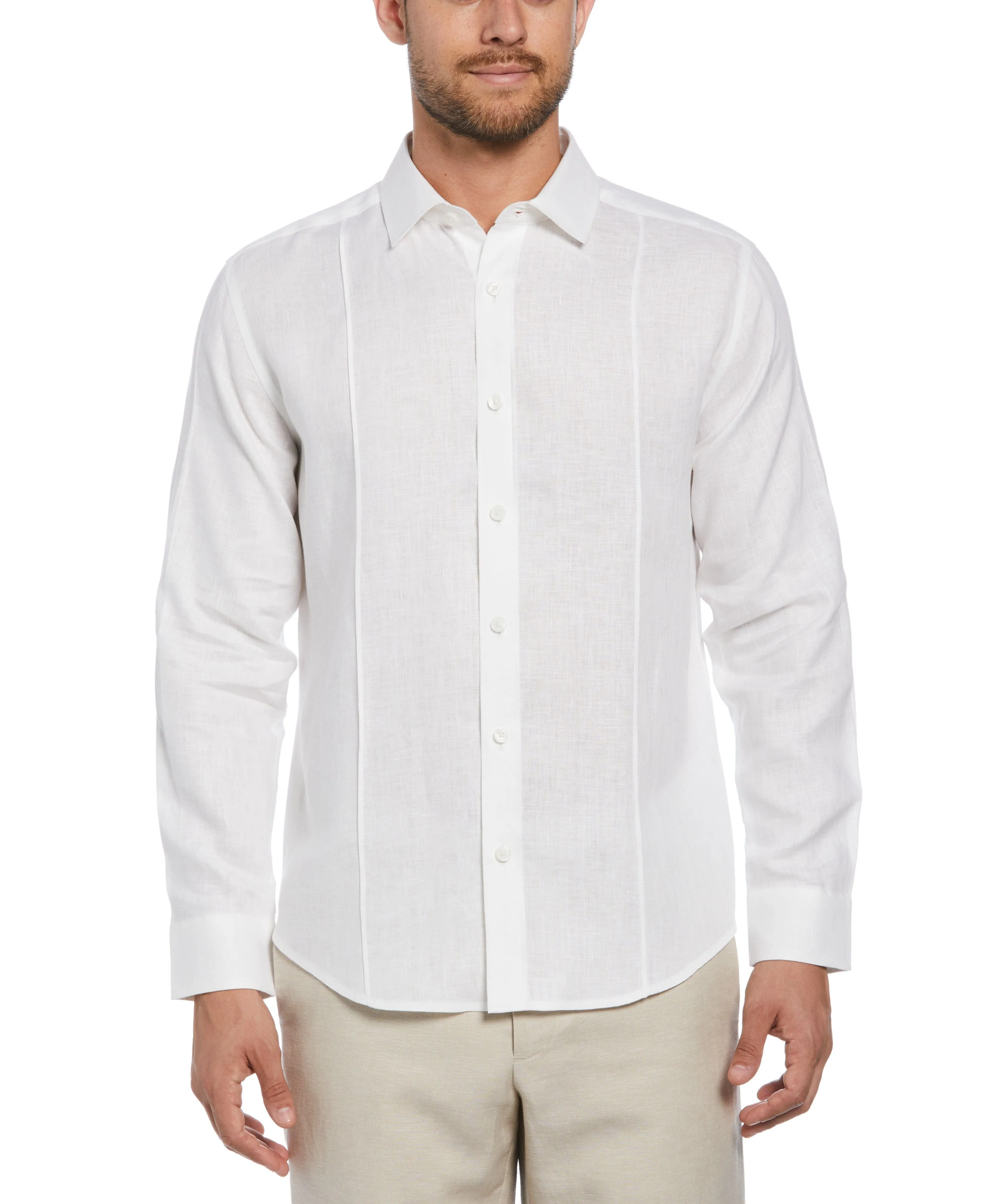 Solid Linen Sport Shirt
