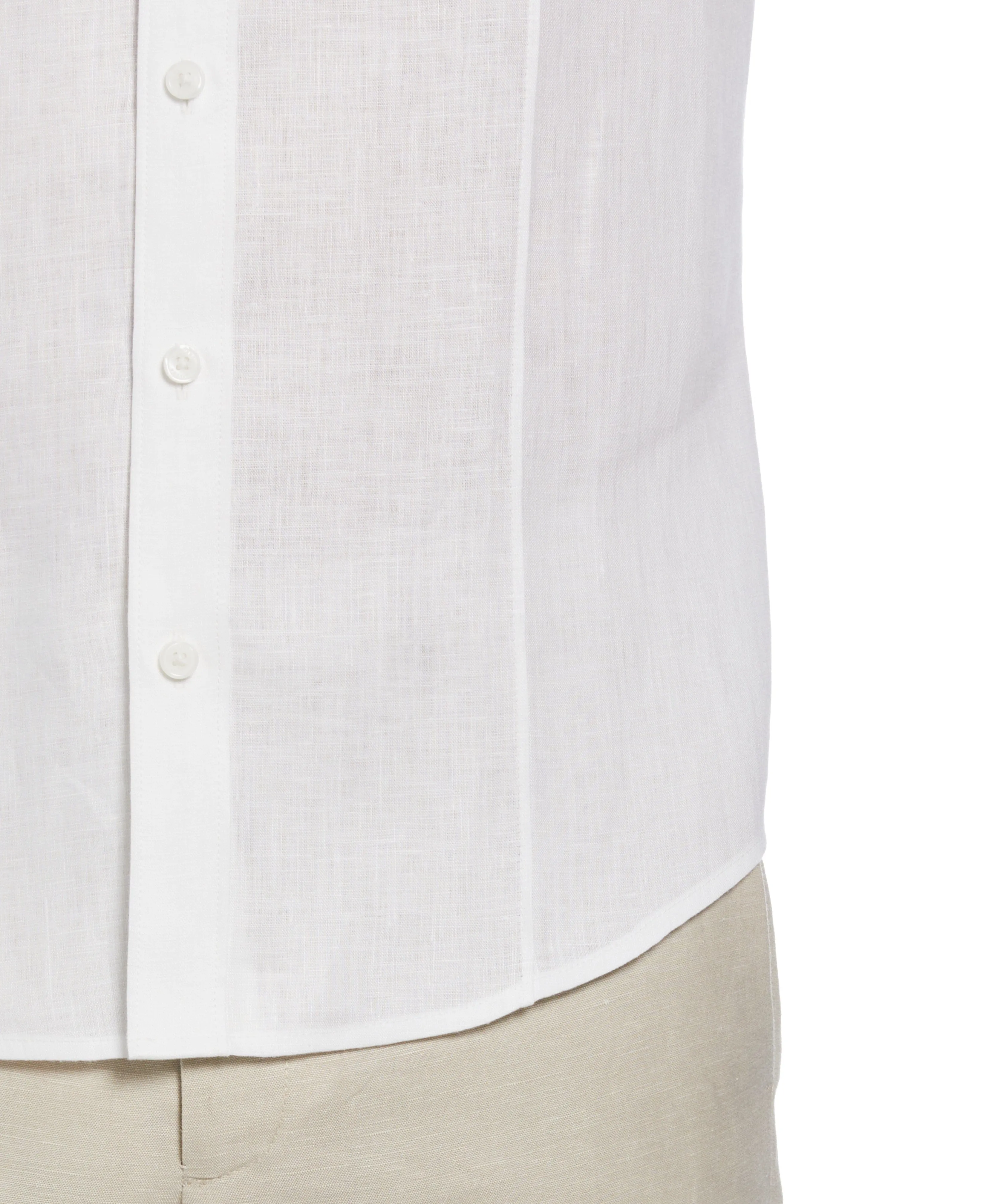 Solid Linen Sport Shirt