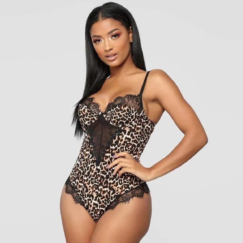 Sophia Hollow Lace Bodysuit