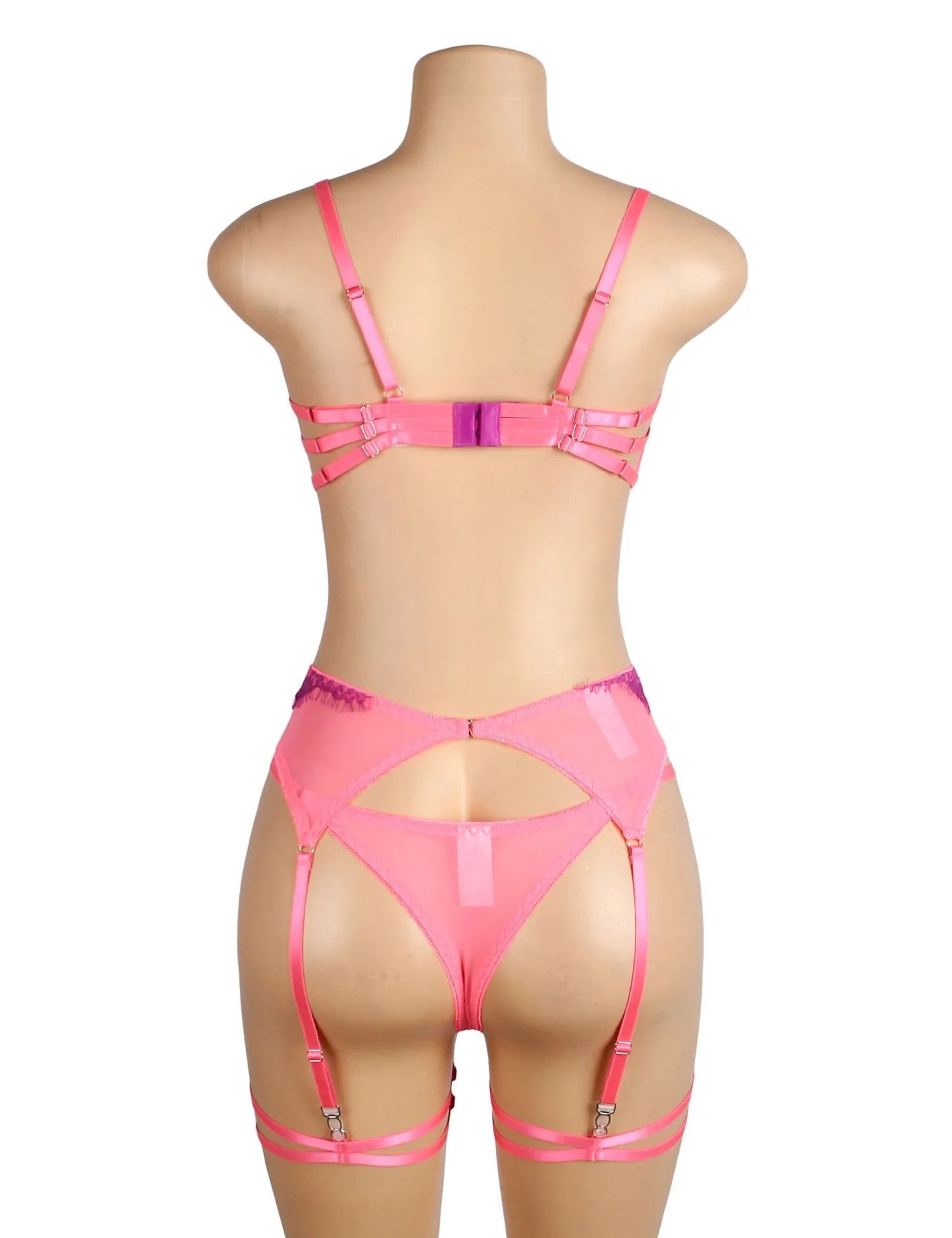 Spliced Eyelash Lace Bra Set Egypt