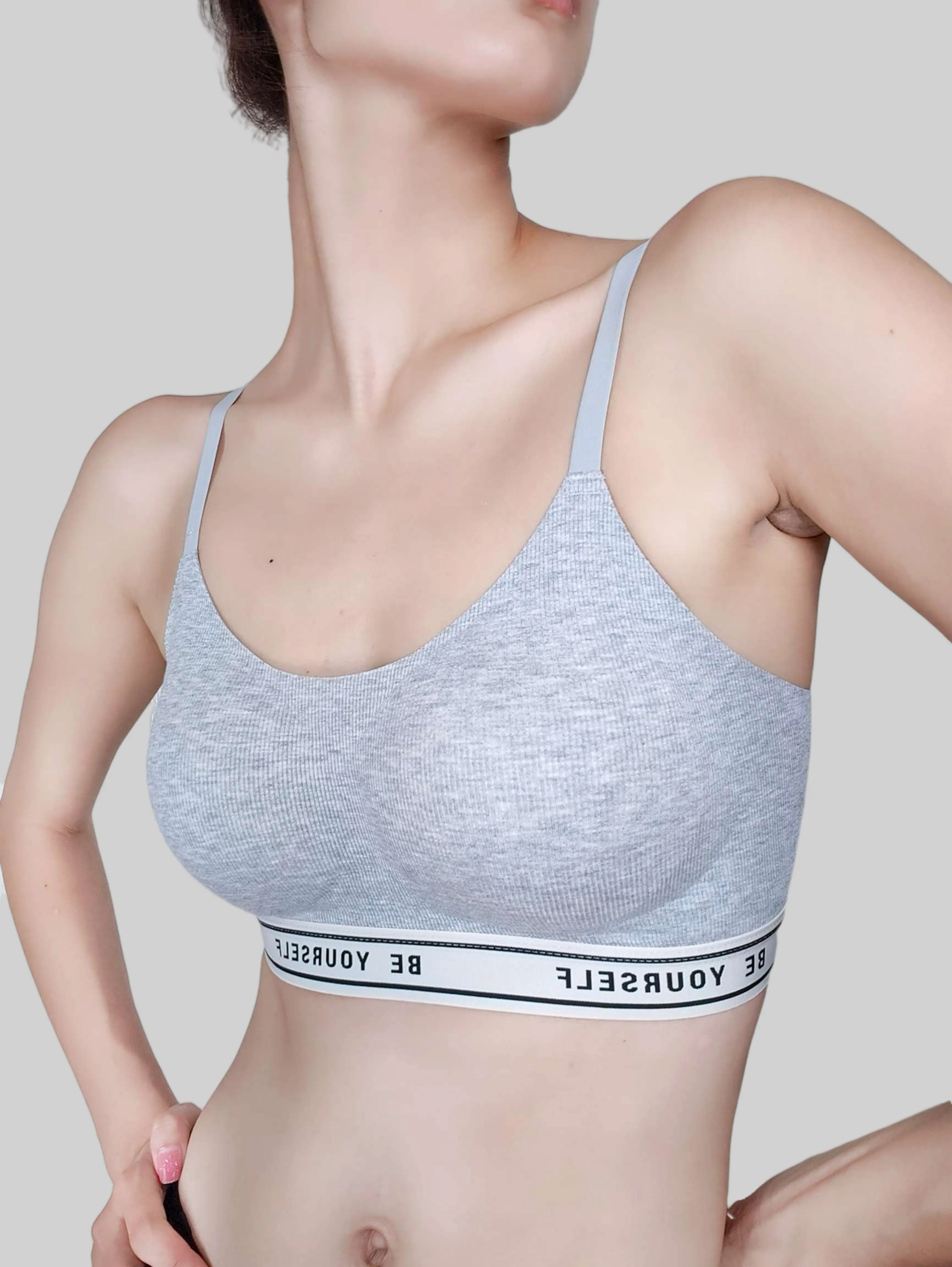 Sporty Letter-Printed Versatile Lingerie