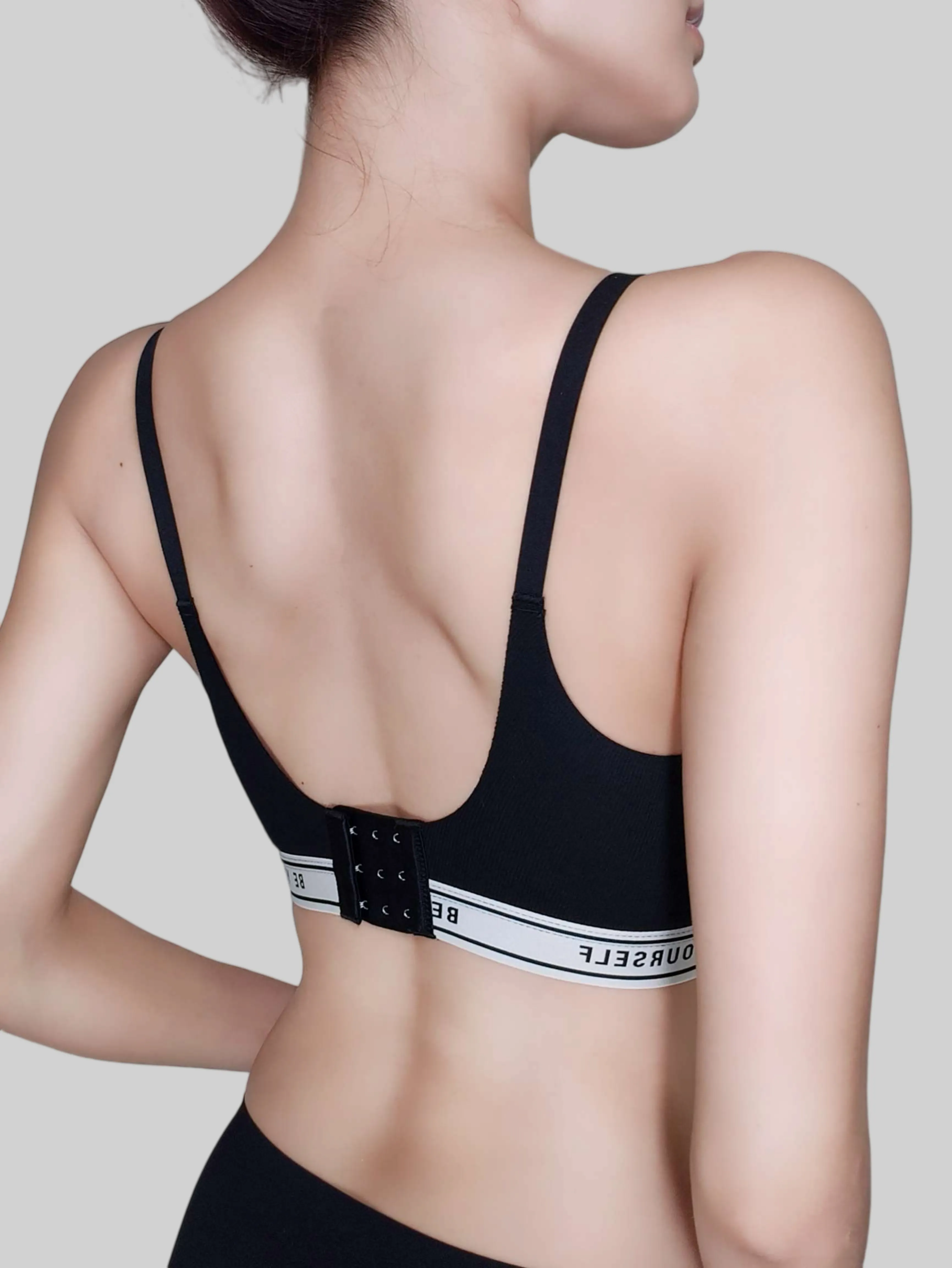 Sporty Letter-Printed Versatile Lingerie