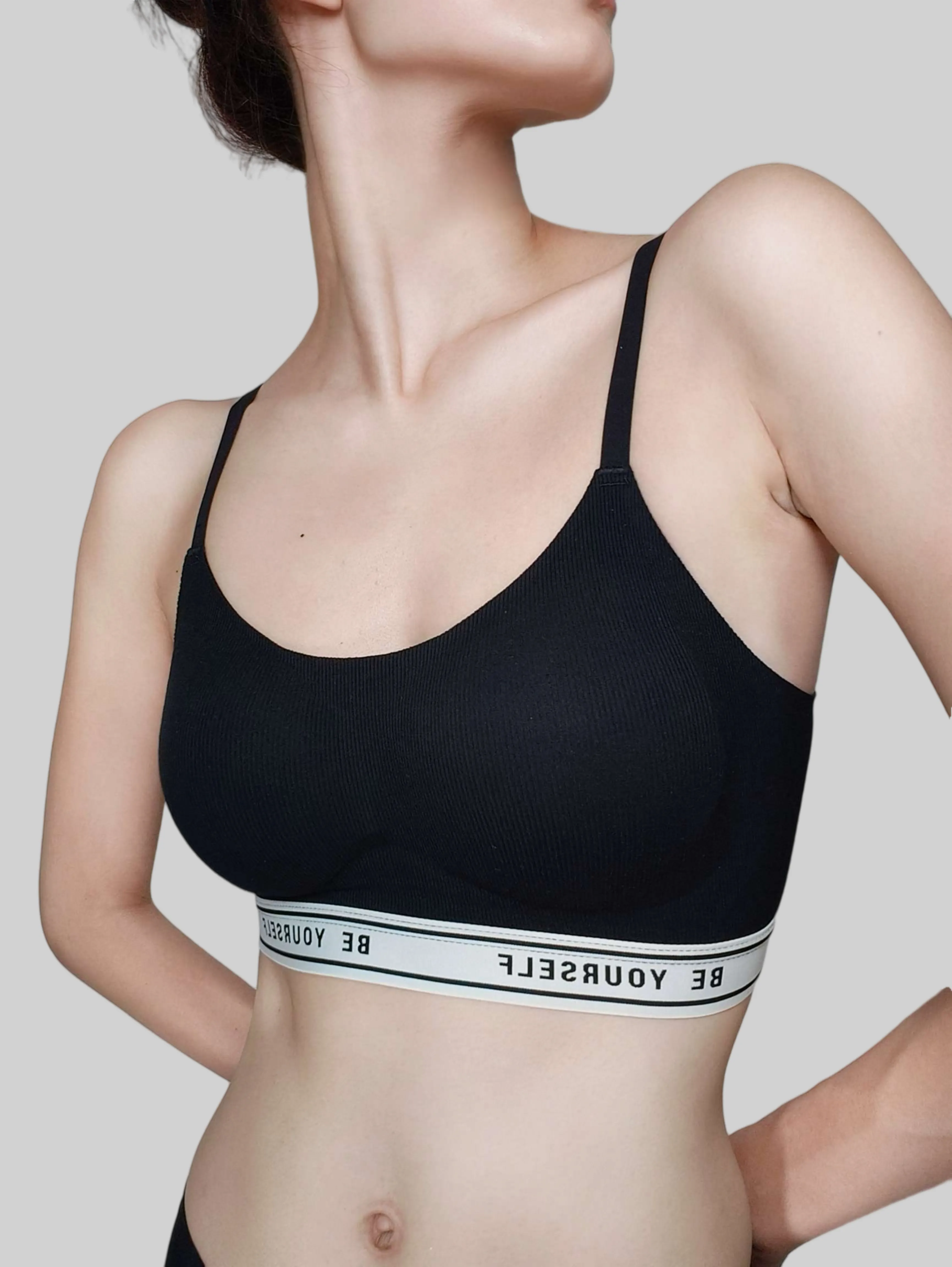 Sporty Letter-Printed Versatile Lingerie