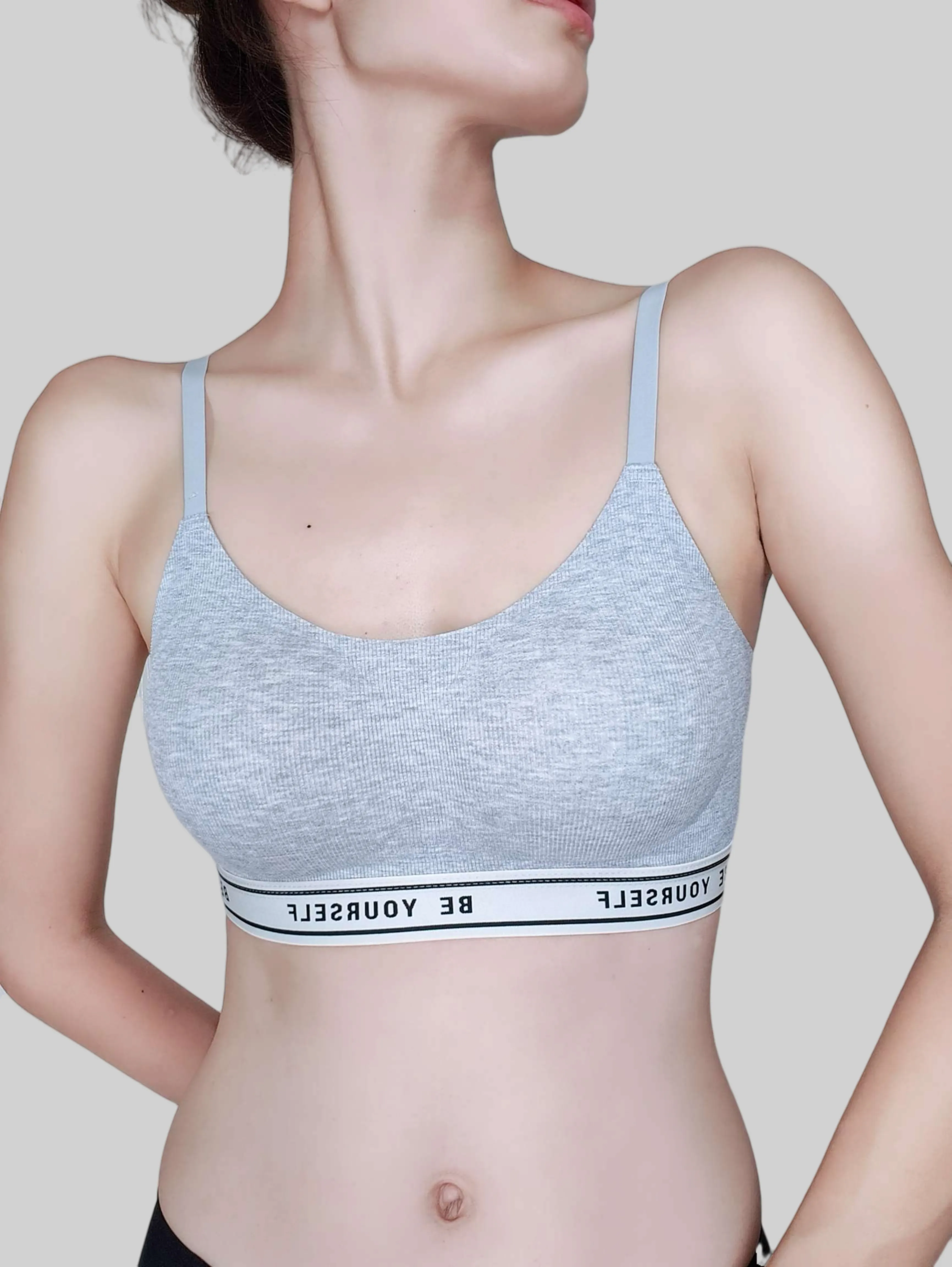 Sporty Letter-Printed Versatile Lingerie