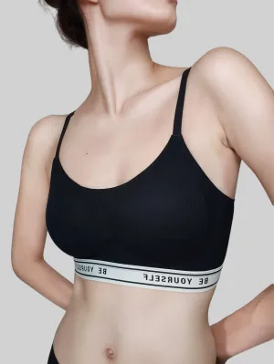 Sporty Letter-Printed Versatile Lingerie
