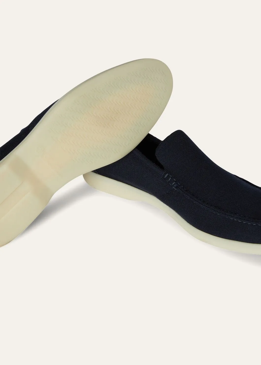 Summer Knitted Walk in Navy Blue for Men