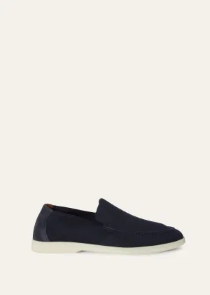 Summer Knitted Walk in Navy Blue for Men