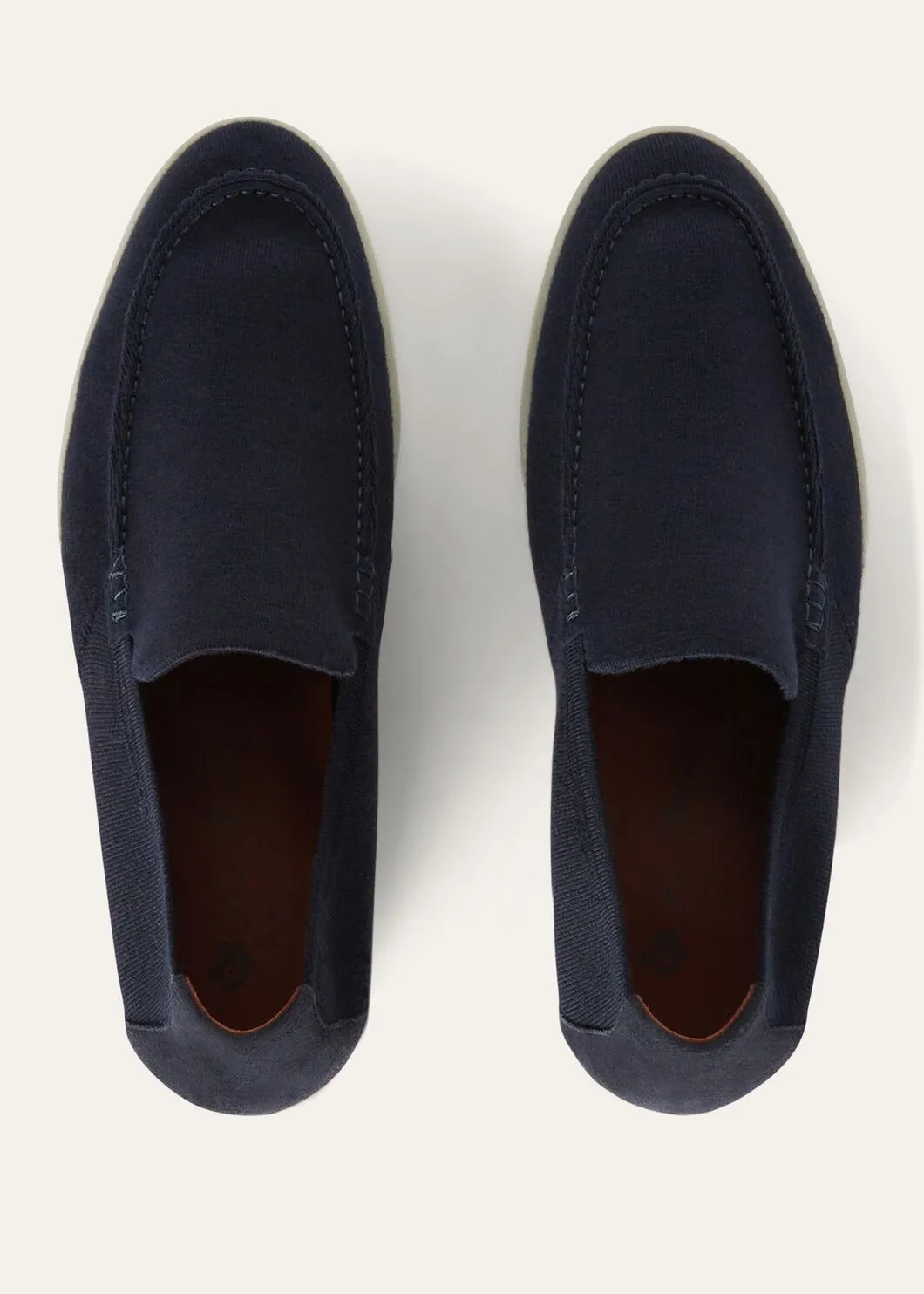 Summer Knitted Walk in Navy Blue for Men