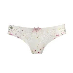 Sunbleached Floral - Silk & Organic Cotton Brief