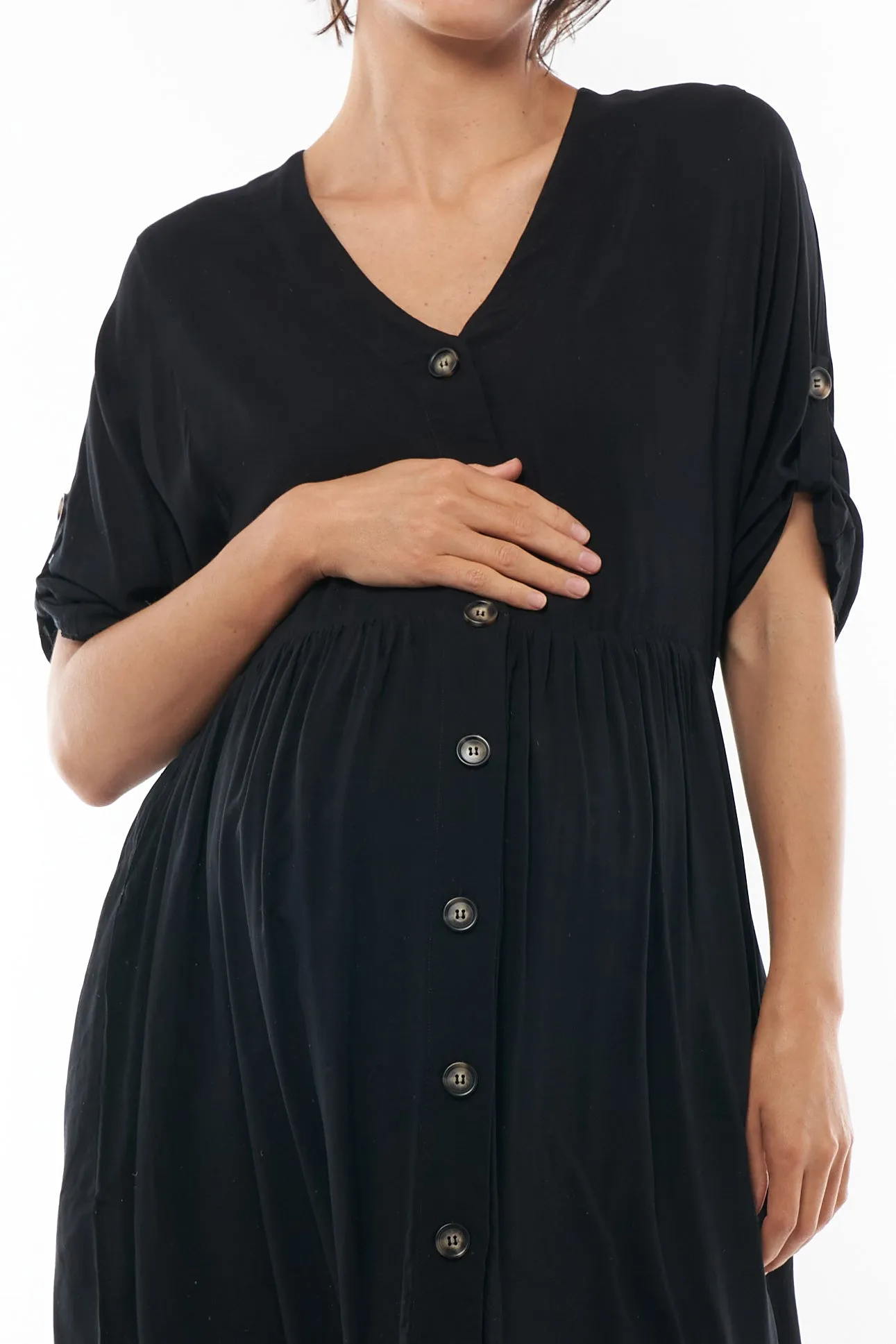 Sunrise Button Front Dress