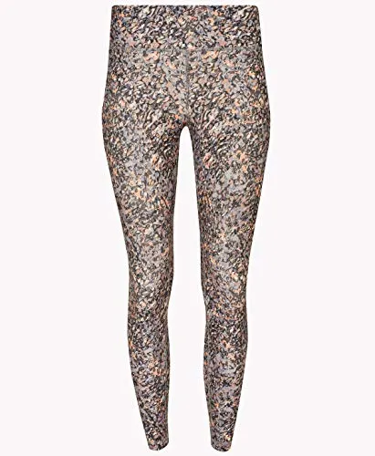 Sweaty Betty All Day 7/8 Workout Leggings, Grey Pebble Print, M
