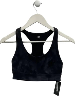 Sweaty Betty Black Power Medium Support Sports Bra UK S