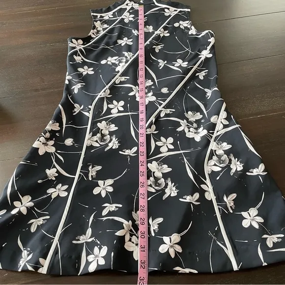 Tail Activewear Mika Golf Dress Black and White Small