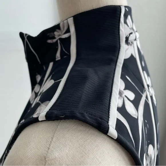 Tail Activewear Mika Golf Dress Black and White Small
