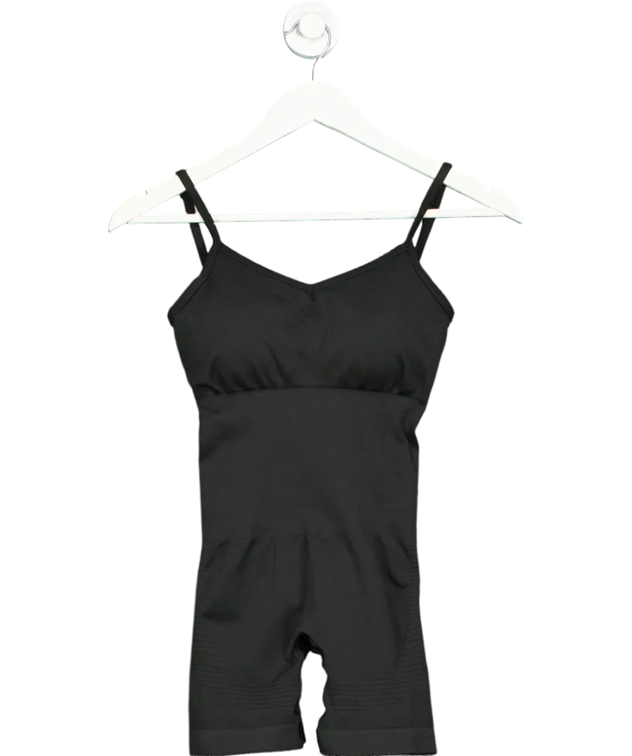 T/ALA Black Sculpt Seamless Scrunch Unitard UK S