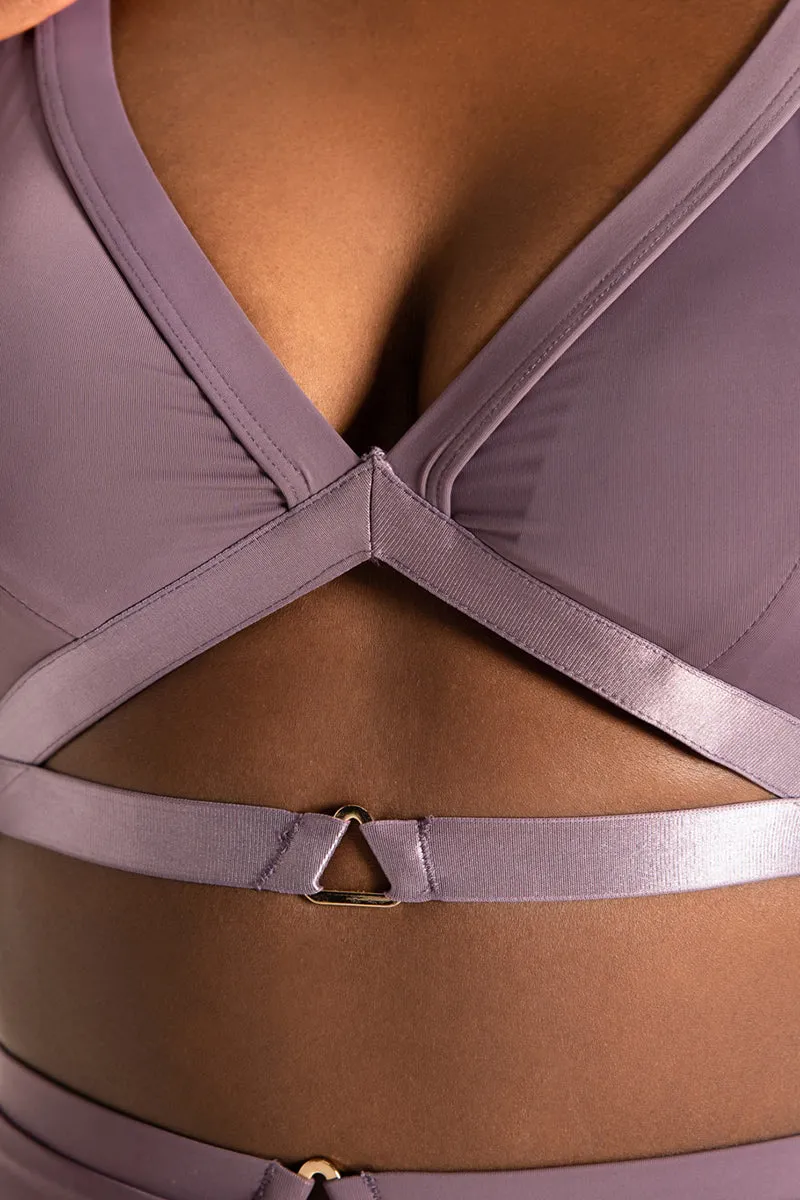Tatiana Active Tokio Top - Matte Mauve