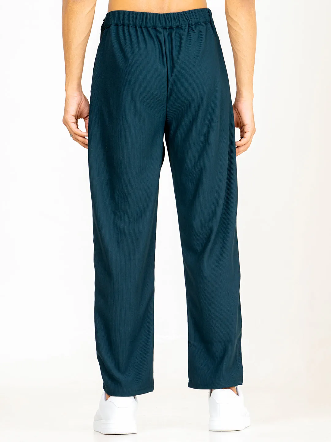 Teal Bluish T-Shirt & Pants Co-ord Set