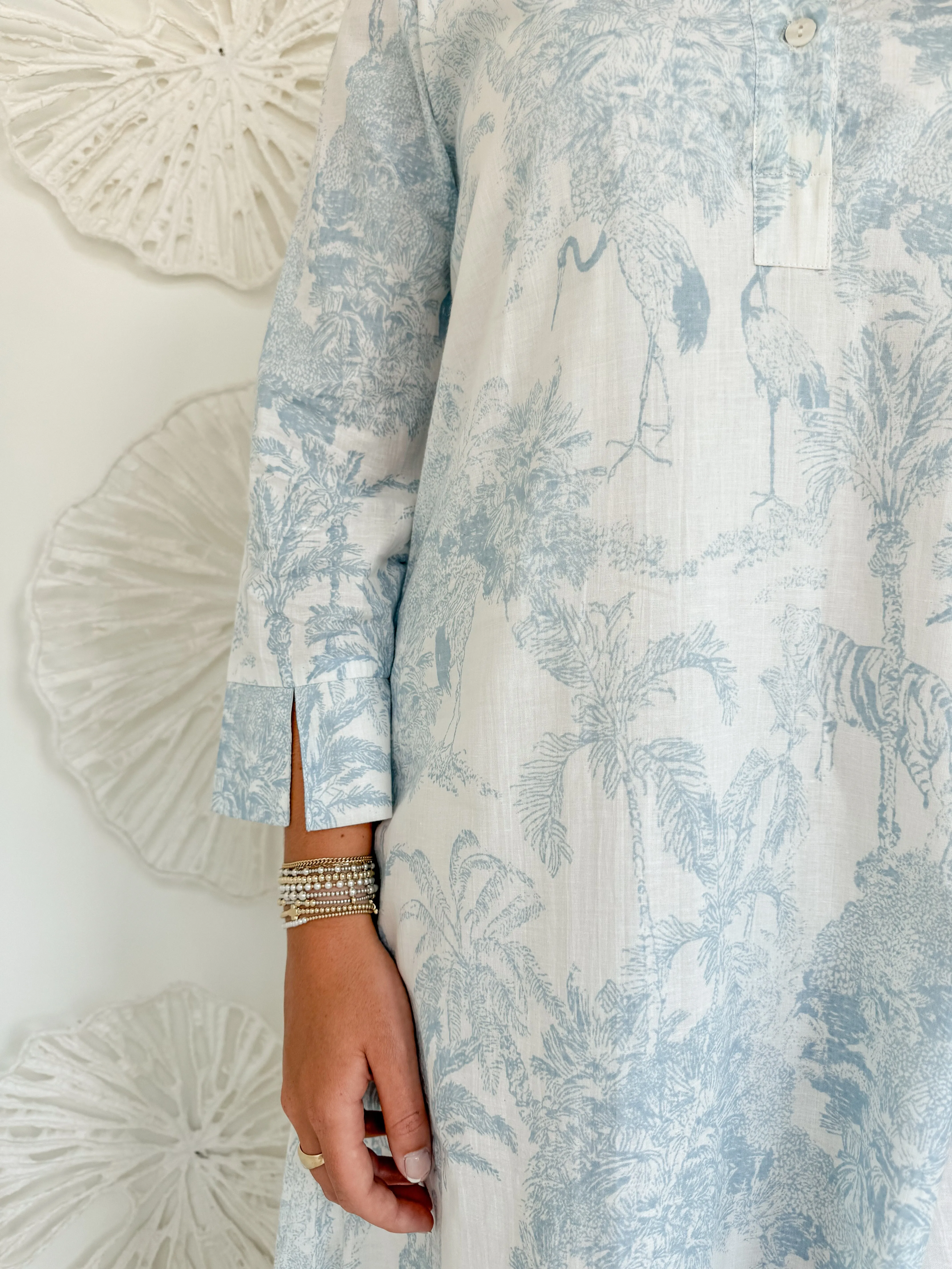 The Carter Block Print Maxi