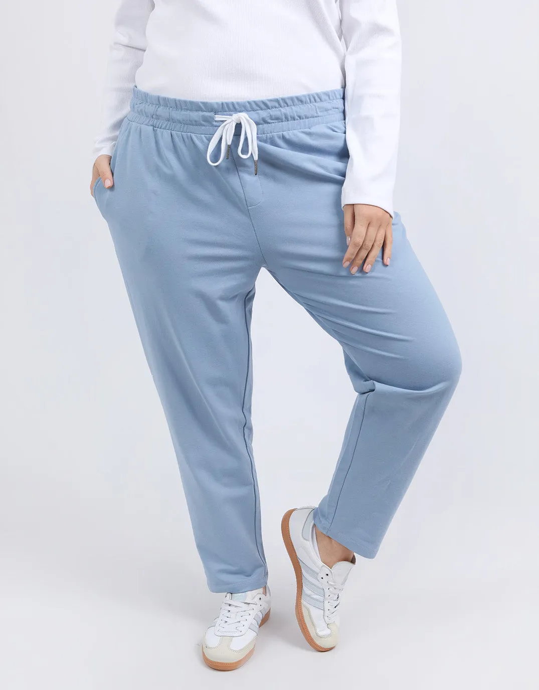 The Lobby Pant - Steel Blue