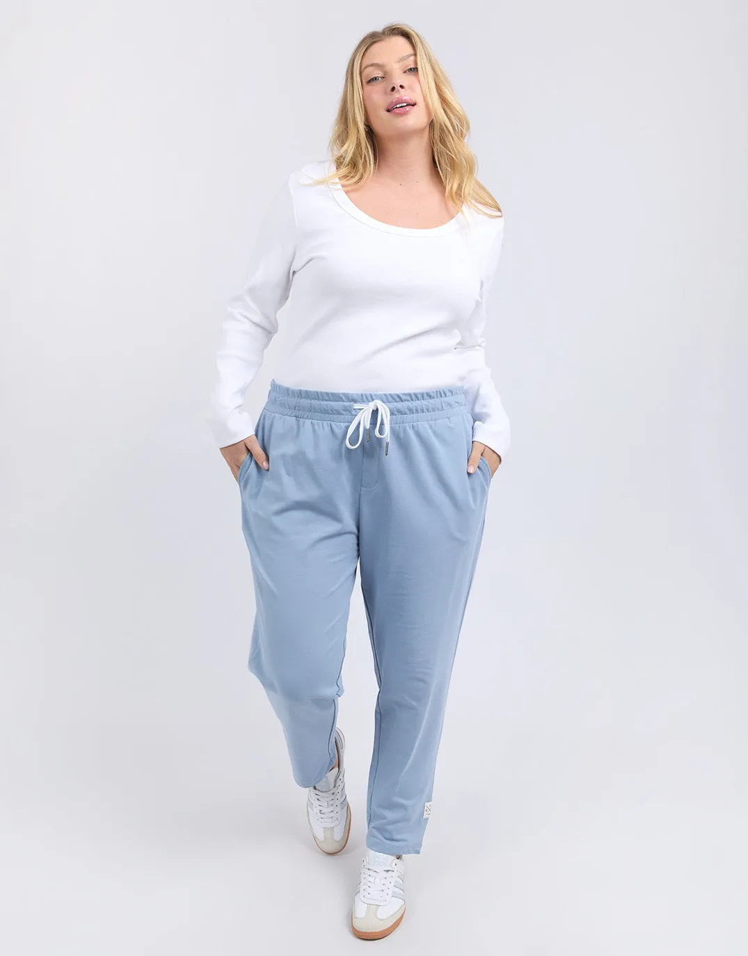 The Lobby Pant - Steel Blue
