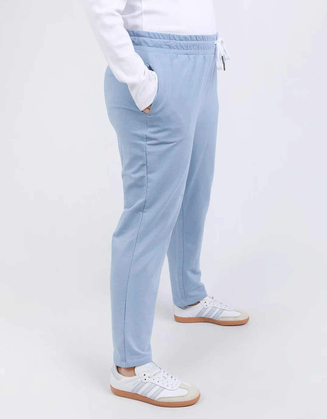 The Lobby Pant - Steel Blue