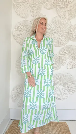 The Mia Block Print Maxi