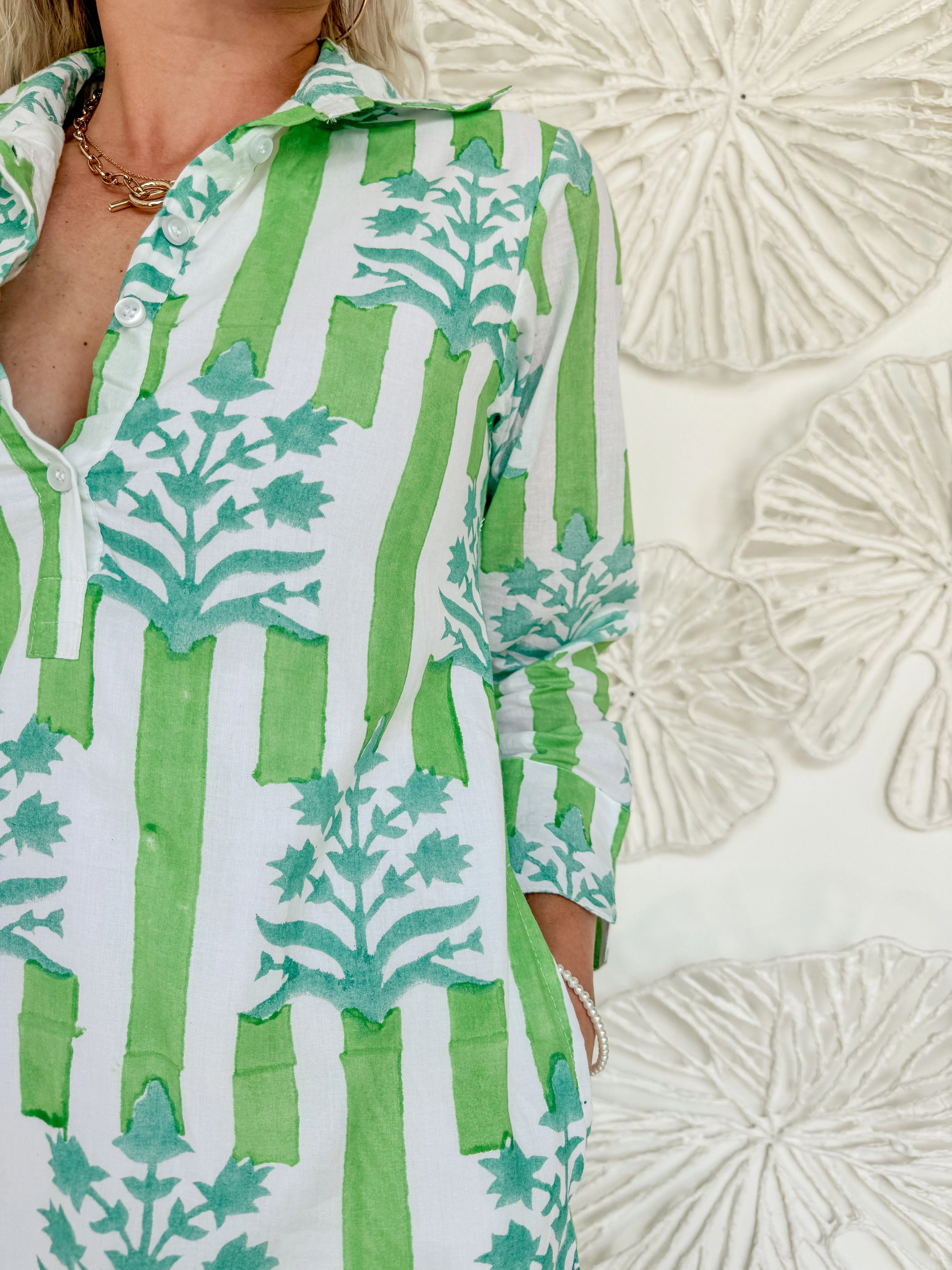 The Mia Block Print Maxi