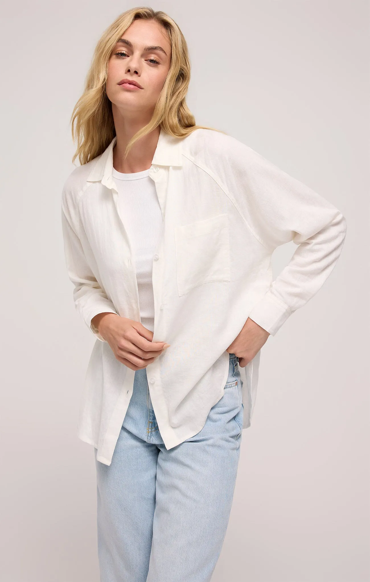 The Perfect Linen Top