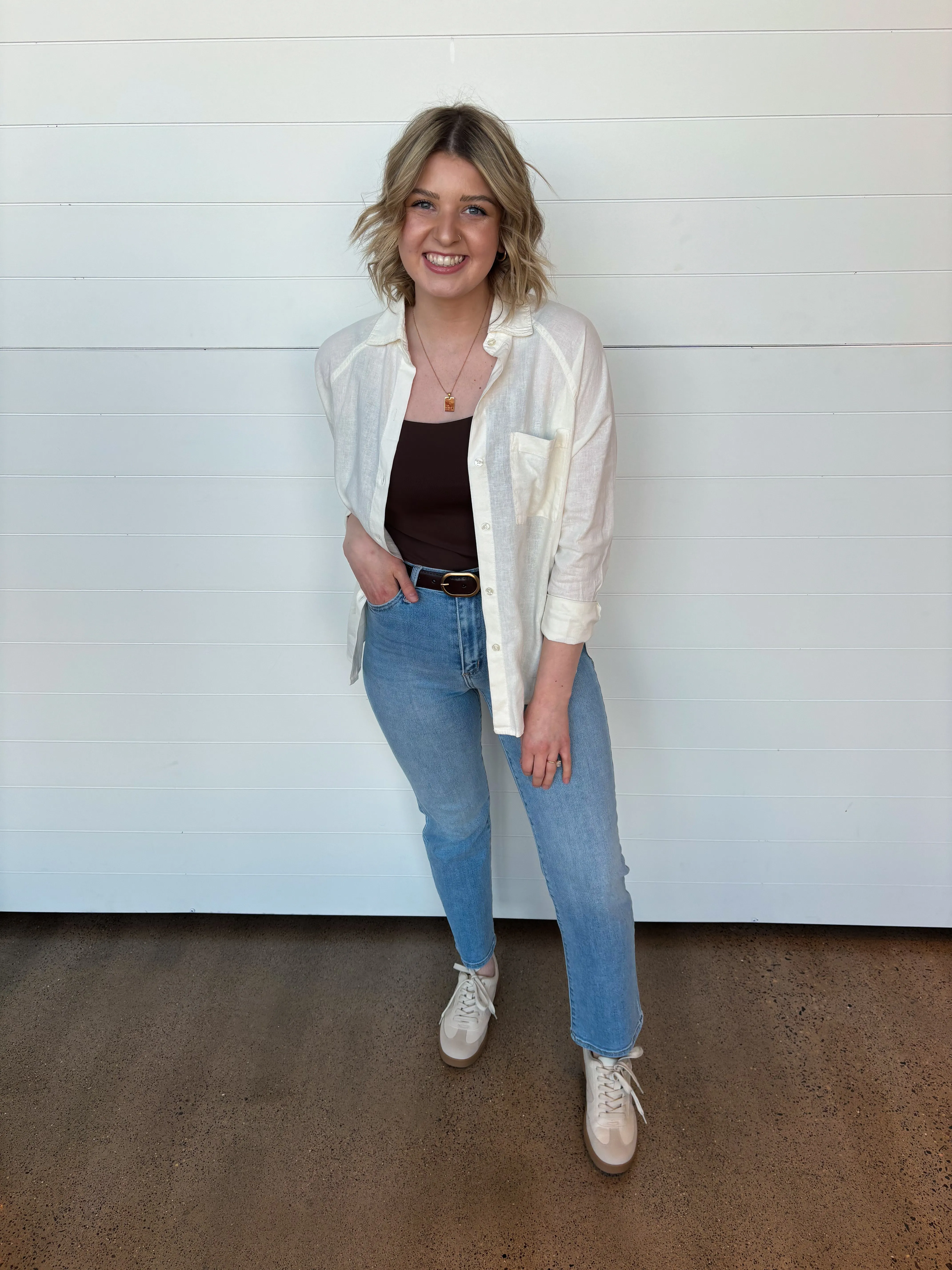The Perfect Linen Top