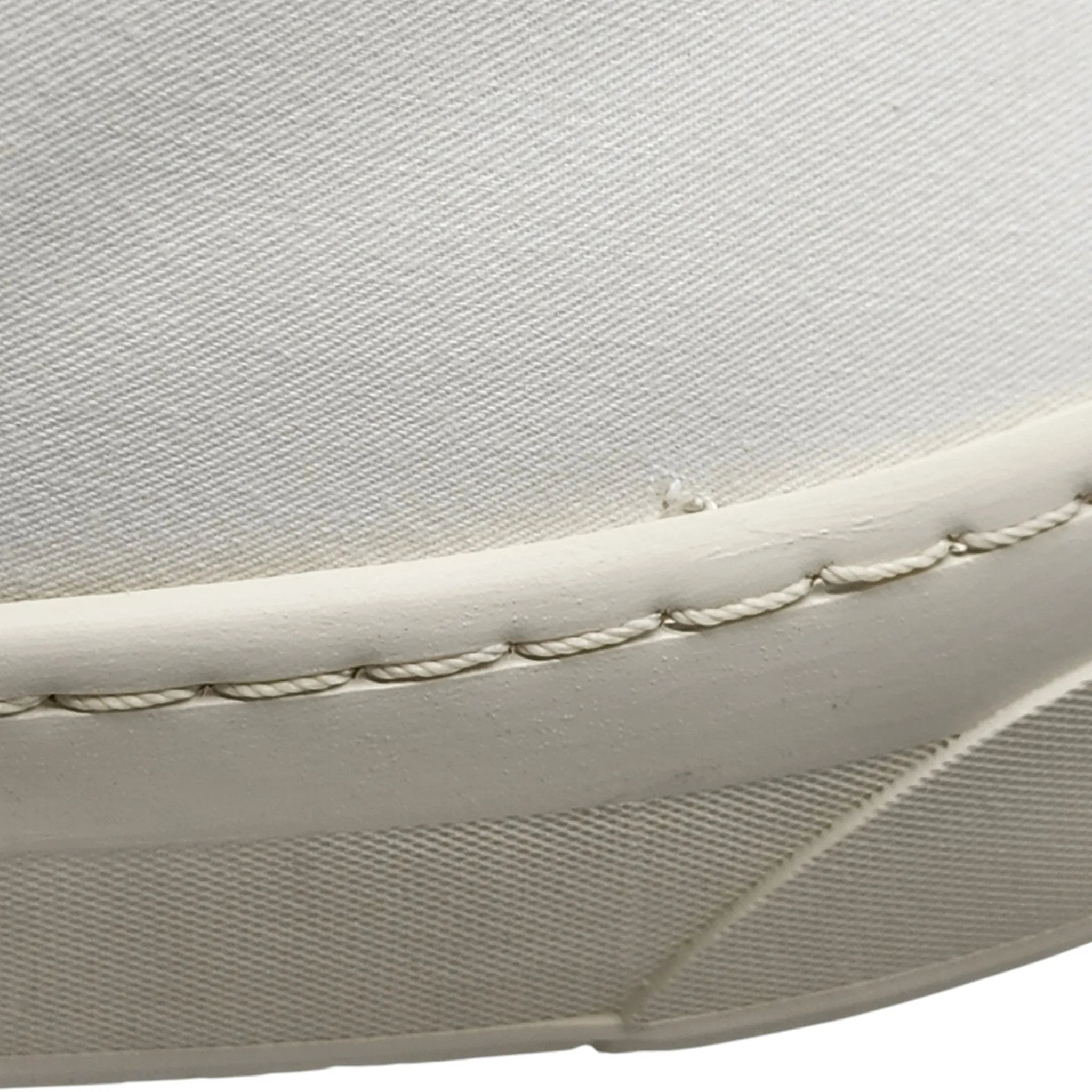 The Row Marie H Slip-On Sneakers - Canvas - White 37.5
