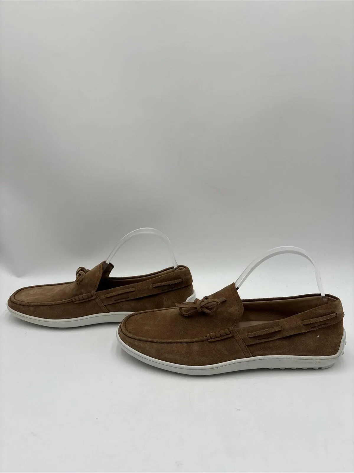 Tod’s Men’s Suede Laofers Brown Size 9 - Very Good
