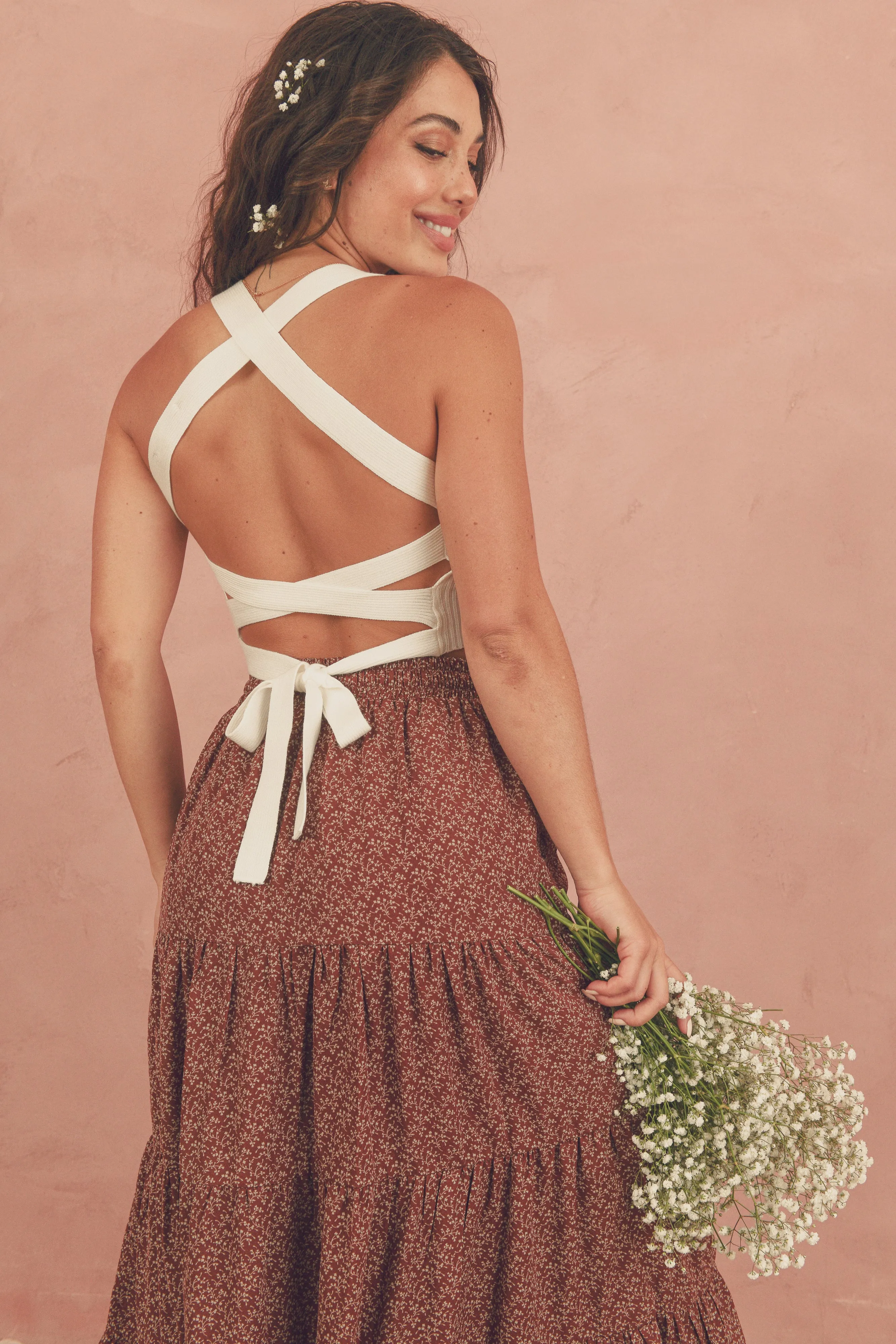 Trail of Daisies Top