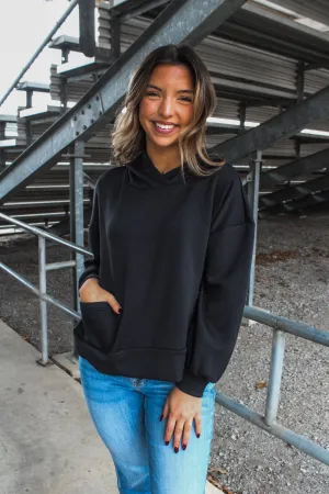 Trail Runner Scuba Hoodie • Black