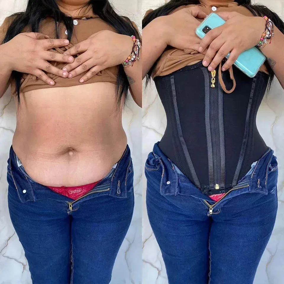 Trainer Corset Tummy Control Zipper Vest