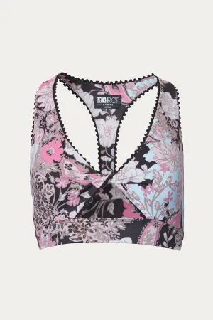 TWIST CUTOUT SPORTS BRA