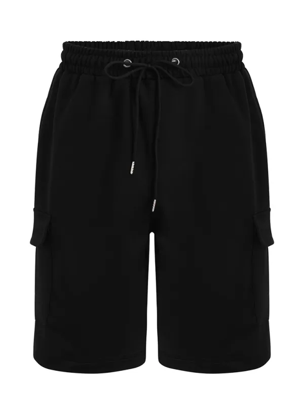 Ultimate Men's Multi-Pocket Active Shorts - Comfortable Fitness Overalls for Spring-Summer Adventures