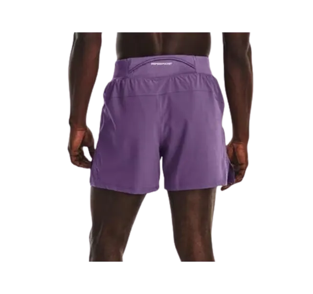 Under Armour 5 Inch Launch Shorts - Purple