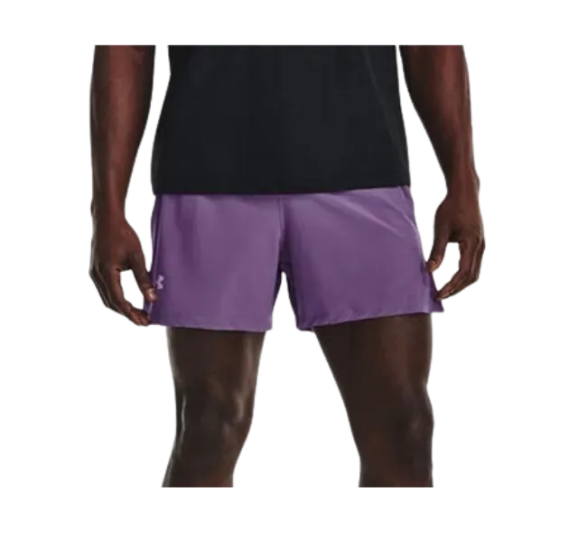 Under Armour 5 Inch Launch Shorts - Purple
