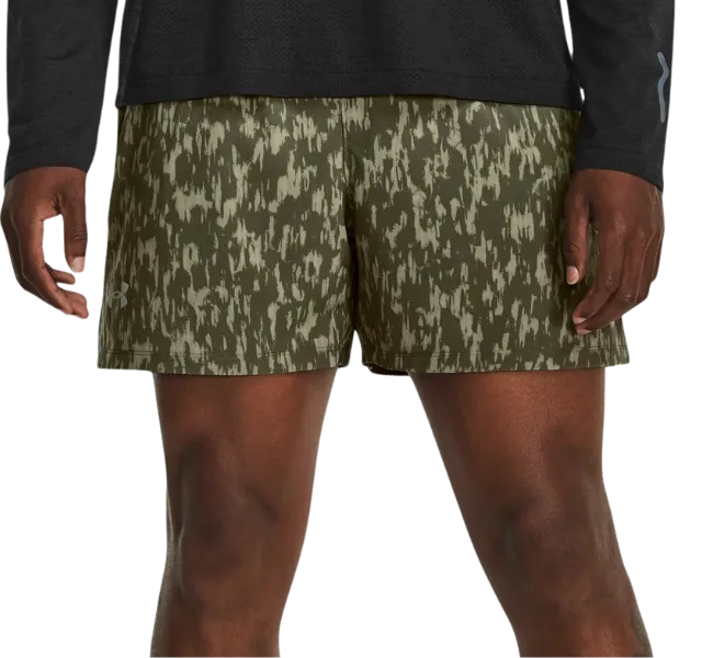 Under Armour Launch Elite 5 Inch Shorts - Marine Green Camo