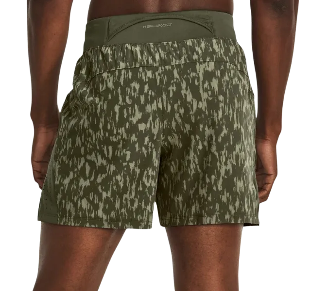 Under Armour Launch Elite 5 Inch Shorts - Marine Green Camo